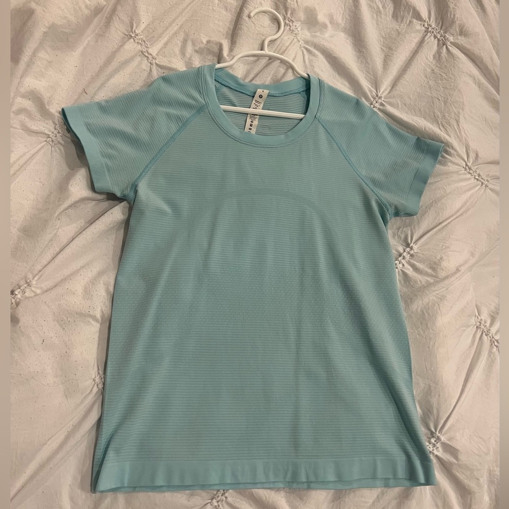 Icing Blue Swiftly Tech Short Sleeve Shirt 2.0 *Race Length*